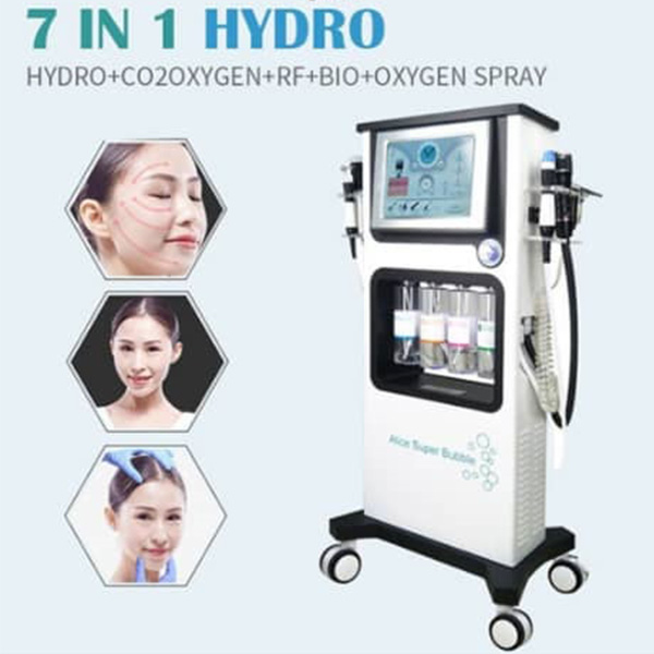 دستگاه سوپرفیشیال اکسیژنو 7 هندپیس ا 7in1 Oxygeno Super Facial Skin Care